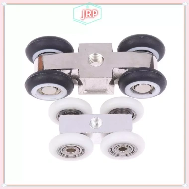 JRP Đầu kéo 4 bánh ròng rọc con lăn cho cửa kính trượt phòng tắm – Giảm 20%