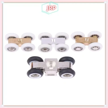 JRP Đầu kéo 4 bánh ròng rọc con lăn cho cửa kính trượt phòng tắm – Giảm 20%