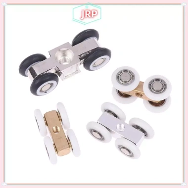 JRP Đầu kéo 4 bánh ròng rọc con lăn cho cửa kính trượt phòng tắm – Giảm 20%