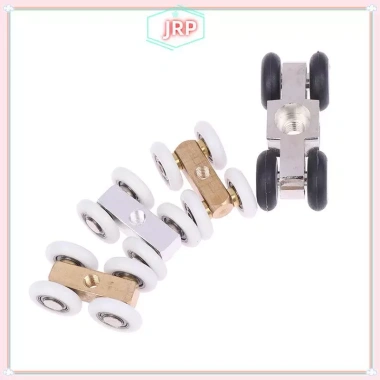 JRP Đầu kéo 4 bánh ròng rọc con lăn cho cửa kính trượt phòng tắm – Giảm 20%