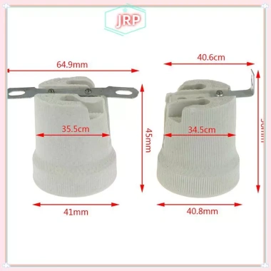 JRP Đế vít gốm E27 chịu nhiệt cao - Bộ chuyển đổi giá đỡ bóng đèn Soet, 44.110₫