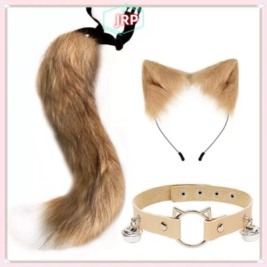 JRP Đuôi Cáo & Găng Tay Paw - Phụ Kiện Cosplay Dễ Thương Tiệc Halloween Giá 64k