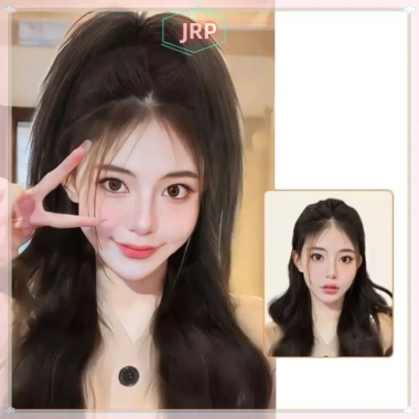 JRP Đuôi Ngựa Tóc Giả Nữ Nửa Buộc Bện Mô - Tóc Mảnh, Kẹp Tóc Gà, Giá 44.820₫ 2 JRP Đuôi Ngựa Tóc Giả Nữ Nửa Buộc Bện Mô - Tóc Mảnh, Kẹp Tóc Gà, Giá 44.820₫ 2