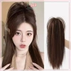 JRP Đuôi Ngựa Tóc Giả Nữ Nửa Buộc Bện Mô - Tóc Mảnh, Kẹp Tóc Gà, Giá 44.820₫ 3