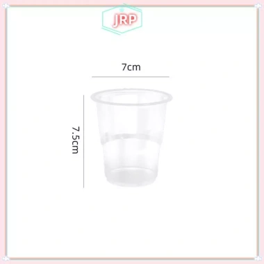 JRP Ly nhựa chịu nhiệt độ cao dùng một lần - Cốc uống nước dày trong suốt cho gia đình, giá 50.930 VNĐ