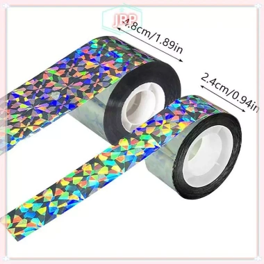 JRP Ruy Băng Chống Chim Băng Nhấp Nháy - Đuổi Bồ Câu, Quạ, Chim Repeller, Giá 38.720 VND 5 JRP Ruy Băng Chống Chim Băng Nhấp Nháy - Đuổi Bồ Câu, Quạ, Chim Repeller, Giá 38.720 VND 5