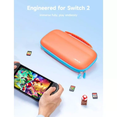JSAUX Hộp Đựng Nintendo Switch 2 Siêu Mỏng Đầy Màu Sắc Tương Thích Ultra‑thin Case BG119 Giá 320.000₫ 2 JSAUX Hộp Đựng Nintendo Switch 2 Siêu Mỏng Đầy Màu Sắc Tương Thích Ultra‑thin Case BG119 Giá 320.000₫ 2
