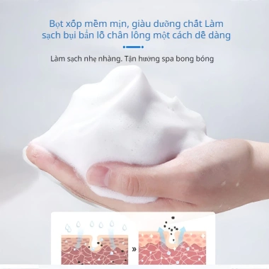 JUELREOU Sữa rửa mặt nam dưỡng ẩm, làm trắng, tạo bọt sạch sâu - Giá chỉ 78.000₫ 3 JUELREOU Sữa rửa mặt nam dưỡng ẩm, làm trắng, tạo bọt sạch sâu - Giá chỉ 78.000₫ 3