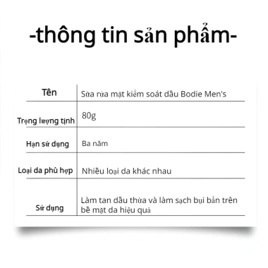 JUELREOU Sữa rửa mặt nam dưỡng ẩm, làm trắng, tạo bọt sạch sâu - Giá chỉ 78.000₫ 6 JUELREOU Sữa rửa mặt nam dưỡng ẩm, làm trắng, tạo bọt sạch sâu - Giá chỉ 78.000₫ 6
