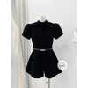 Jum Nhung Tay Bồng Cổ Tàu + Đai Da Siêu Xinh - Giá chỉ 180.000đ, giảm 22% 6