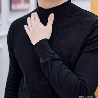Jumper cổ rùa Regular fit 100% Lyocell - Size M‑2XL, giá ưu đãi 479,200₫ 2