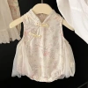 Jumpsuit Bé Gái Mùa Hè Phong Cách Trung Hoa Phương Tây In Hình - Giá Ưu Đãi 378.000đ