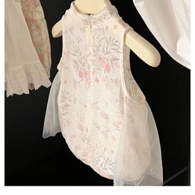 Jumpsuit Bé Gái Mùa Hè Phong Cách Trung Hoa Phương Tây In Hình - Giá Ưu Đãi 378.000đ