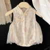 Jumpsuit Bé Gái Mùa Hè Phong Cách Trung Hoa Phương Tây In Hình - Giá Ưu Đãi 378.000đ 10