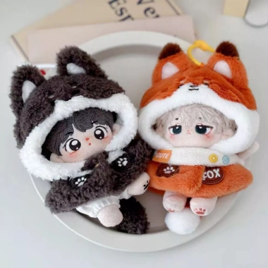 Jumpsuit Búp Bê Cotton 10cm Cáo Nhỏ Cho Bé - Quần Áo Hoạt Hình Động Vật Giá 130k 4 Jumpsuit Búp Bê Cotton 10cm Cáo Nhỏ Cho Bé - Quần Áo Hoạt Hình Động Vật Giá 130k 4