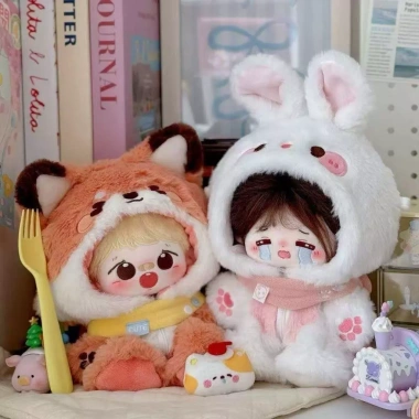 Jumpsuit Búp Bê Cotton Little Fox Thỏ 20cm - Quần Áo Bé Hoạt Hình Dễ Thương, Sang Trọng, 106.831₫ 6 Jumpsuit Búp Bê Cotton Little Fox Thỏ 20cm - Quần Áo Bé Hoạt Hình Dễ Thương, Sang Trọng, 106.831₫ 6