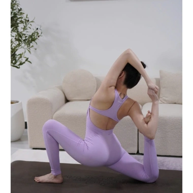 Jumpsuit Dài Gym Yoga Nữ UNIQ Cool Peel Khoét Lưng Chữ X - Giá chỉ 359.000₫ giảm tới 21% 7