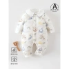 Jumpsuit Mori Series Quilted 60g Cotton Thu Đông Trẻ Sơ Sinh Lớp A Dễ Thương - Giá 144.715₫ 5