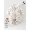 Jumpsuit Mori Series Quilted 60g Cotton Thu Đông Trẻ Sơ Sinh Lớp A Dễ Thương - Giá 144.715₫ 6