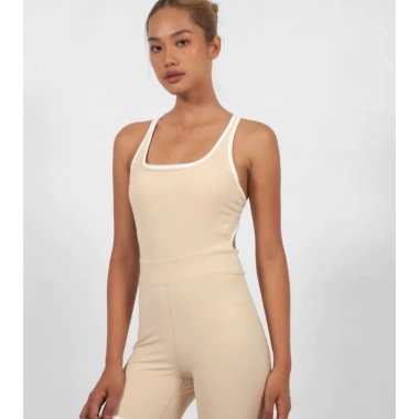 Jumpsuit Nữ Đùi Gym Yoga UNIQ Cool Peel Viền Trắng Lưng X – Thoáng mát, Đệm 2 lớp, 310.051₫ 8