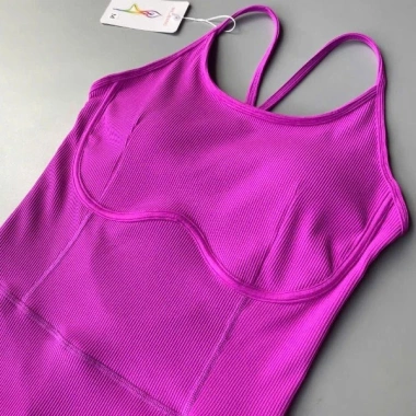 Jumpsuit Set Nữ Yoga Tập Thun Gân Gấm Co Giãn 4 Chiều Thấm Hút Mồ Hôi - Giá 545k