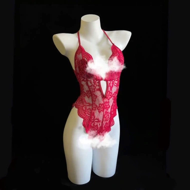 Jumpsuit Sexy Nơ Set Cosplay Ren Mềm Mịn - Thiết Kế Quyến Rũ, Giá 135.000 VNĐ 2