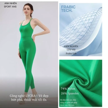 Jumpsuit Thể Thao Bra Dây Đan Chéo Thun Lạnh Co Giãn 4 Chiều - Thoáng Mát, Tập Gym Yoga - Giá 580k Giảm 20%