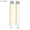 Junmeng888 Chân Gà Nữ Dài Đầu Gối 3D In Hoạt Hình Nghĩnh Tất Cao 56.700 8