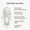 KADONIA Máy Xay Sinh Tố Cầm Tay Mini 340ml - Pin 4.000mAh, Du Lịch Nhỏ Gọn 9