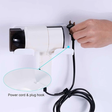 Kaiyo Giá Đỡ Máy Sấy Tóc Loại To Dày Chắc Dán Tường Bền Tiết Kiệm Không Gian