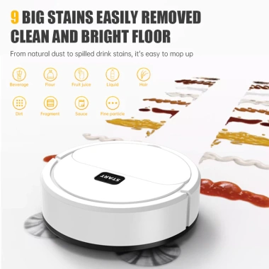 Kaiyo Robot đa chức năng: Quét, hút bụi, lau nhà thông minh, sạc USB, giá chỉ 100k