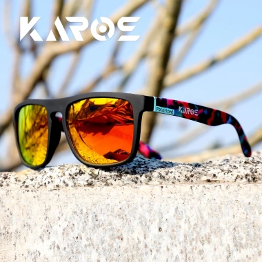 KAROS Kính Mát Phân Cực UV400 Thời Trang Nam Nữ Cho Fishing Drive Tiệc Du Lịch