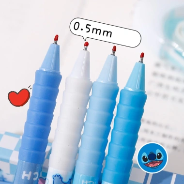 Kawaii Stitch Press Gel Bút Viết 0.5mm 4 Cái - Mực Đen Quà Tặng Giá 50.094 VND 4 Kawaii Stitch Press Gel Bút Viết 0.5mm 4 Cái - Mực Đen Quà Tặng Giá 50.094 VND 4