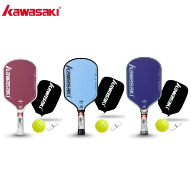Kawasaki Pickleball Paddle Carbon KING 6 220g - Vợt Chuyên Nghiệp Mỹ Phê Duyệt