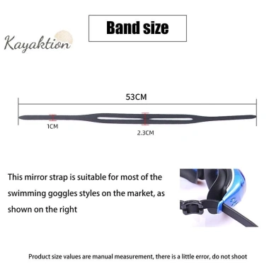 Kayaktion 1 Bộ Kính Dây Đeo Đa Năng Dây Đàn Hồi Cao Silicon Thay Thế Kính Lặn Giá 62.150₫ 5