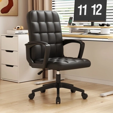 KAZACA Ghế văn phòng xoay 360 độ công thái học, chống mỏi lưng – Giá 1.028.200₫