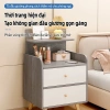 KAZACA Tủ đầu giường chân gỗ tự nhiên - Kệ lưu trữ đa tầng, chắn ba mặt, chống rơi đồ, giá ưu đãi 436.500 2