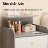 KAZACA Tủ đầu giường chân gỗ tự nhiên - Kệ lưu trữ đa tầng, chắn ba mặt, chống rơi đồ, giá ưu đãi 436.500 6