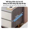 KAZACA Tủ đầu giường chân gỗ tự nhiên - Kệ lưu trữ đa tầng, chắn ba mặt, chống rơi đồ, giá ưu đãi 436.500 8