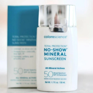 KCN không màu Total Protection No Show SPF 50 - Kem khoáng 50ml bảo vệ da, chỉ 1.112.400₫