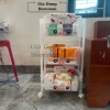Kệ 3 tầng Heo hồng đa năng bánh xe trong suốt - Nhựa cho bé, gia đình, giá 187.325đ 6