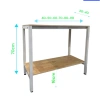 Kệ Bàn Để Bể Cá Giá Bếp Đa Dạng Kích Thước Gỗ Thịt - Giá Ưu Đãi 440.000đ 7