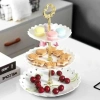 Kệ Bánh 3 Tầng Tháo Rời Khay Đựng Mứt Kẹo Sang Trọng Giá Ưu Đãi 69.000₫
