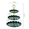 Kệ Bánh 3 Tầng Tháo Rời Khay Đựng Mứt Kẹo Sang Trọng Giá Ưu Đãi 69.000₫ 2
