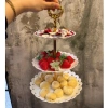Kệ Bánh 3 Tầng Tháo Rời Khay Đựng Mứt Kẹo Sang Trọng Giá Ưu Đãi 69.000₫ 4