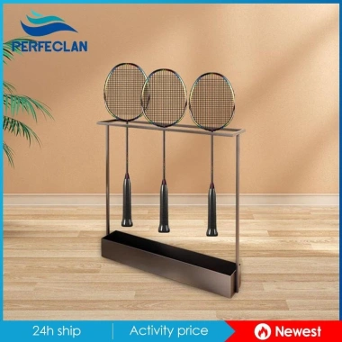 Kệ bảo quản vợt cầu lông dễ lắp đặt - Giá đỡ vợt tennis cho câu lạc bộ và phòng gym, giảm giá 447k-360k 2