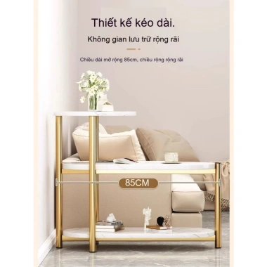 Kệ Bên Sofa Mini Đa Năng Gỗ MDF, Dễ Lắp Ráp Tiện Lợi cho Phòng Khách Hiện Đại