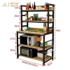 Kệ bếp đa năng 5 tầng VNH-535 - Kệ lò vi sóng, lưu trữ thông minh, trang trí, tiết kiệm không gian, giá ưu đãi 950.000₫ 8