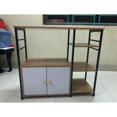 Kệ Bếp Đa Năng Đặt Lò Vi Sóng, Ngăn Tủ Gọn Gàng, Chống Mối Mọt - Giá 278.000