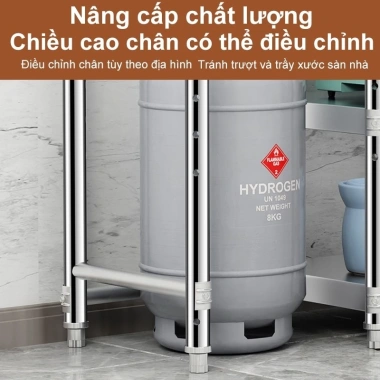 Kệ bếp gas inox 304 nhập khẩu - Chịu nhiệt cao, đa năng để đồ nhà bếp, chỉ 449.000₫ 4 Kệ bếp gas inox 304 nhập khẩu - Chịu nhiệt cao, đa năng để đồ nhà bếp, chỉ 449.000₫ 4